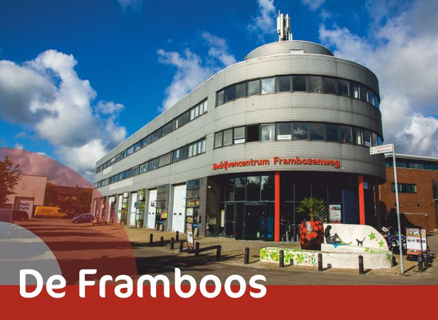 De Framboos Bedrijfsverzamelgebouw in Leiden